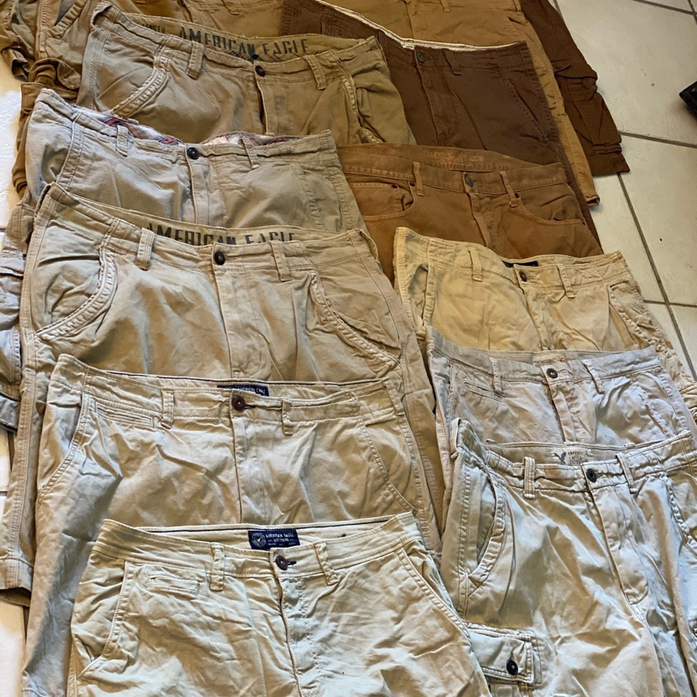 America Eagle khaki bundle